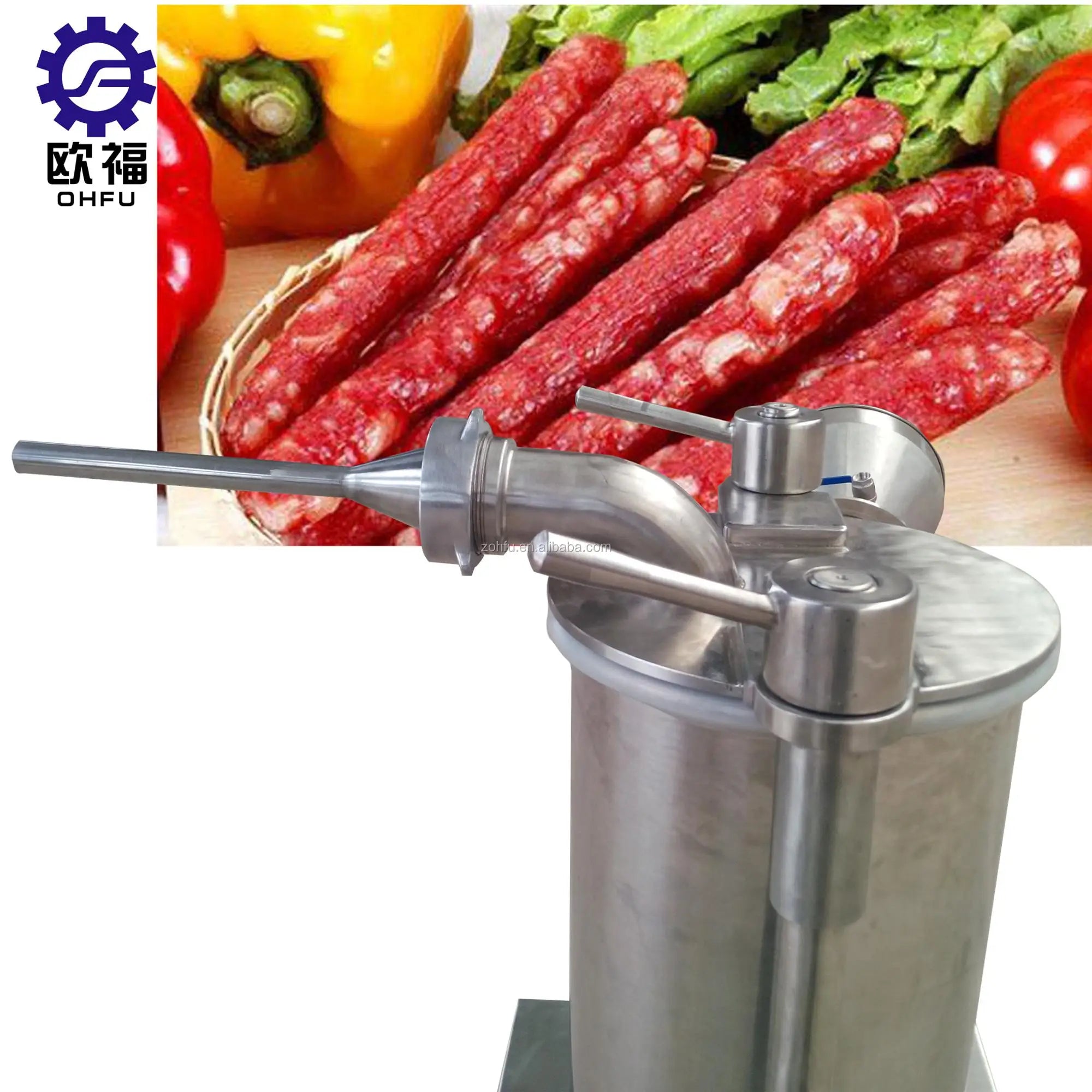 New Design 15L 25L 35L Electric Sausage Filler/sausage Stuffing Machine/sausage Stuffer