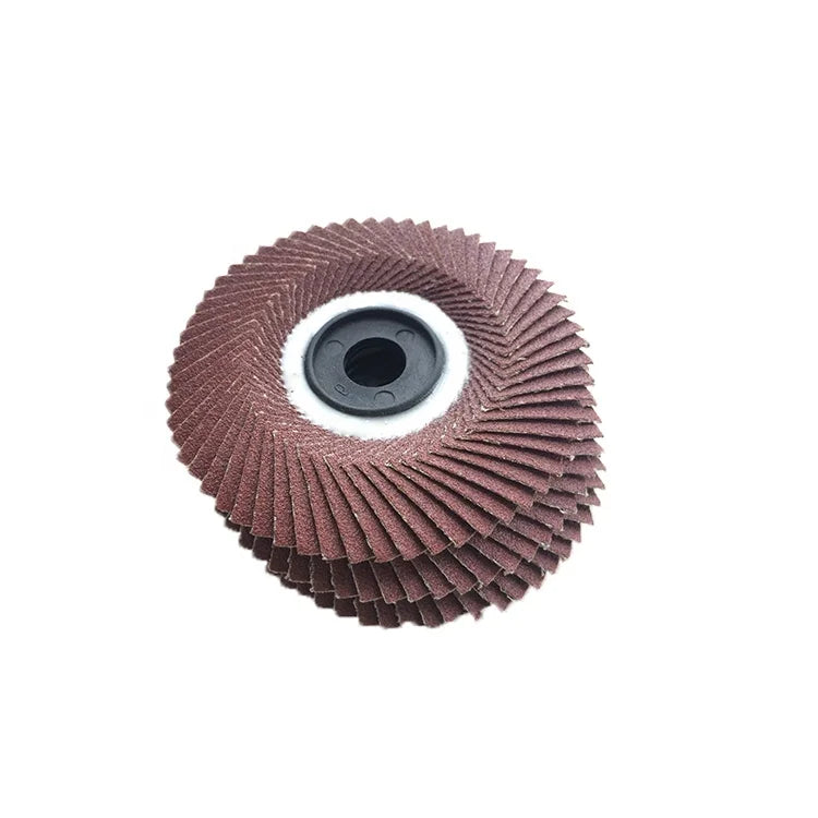4 Inch 100*16mm Aluminium Oxide Flower Disc for Metal and Wood Surface Grinding and Polishing