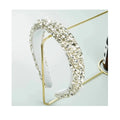French Retro Jewel Luxury Bling Party Wedding Rhinestone Headband Handmade Crystal Hair Hoop Woman Headband
