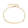 Ins Popular Stainless Steel Jewelry Link Chain Geometric Bracelets for Women