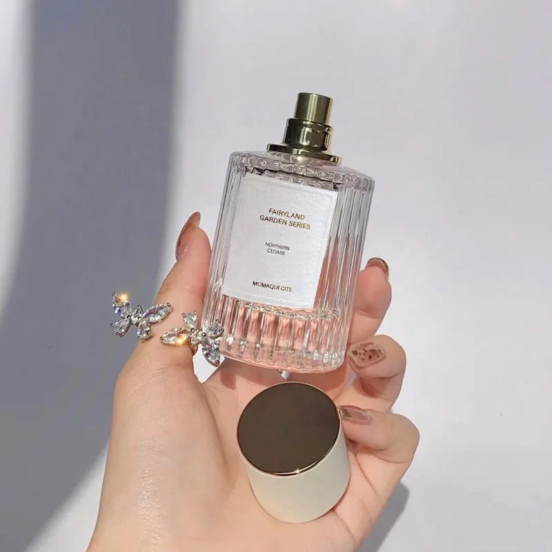 Popular 30ml 50ml 100ml Perfume Glass Bottle 100ml Crimping Neck Empty Cosmetic Packaging Bottle