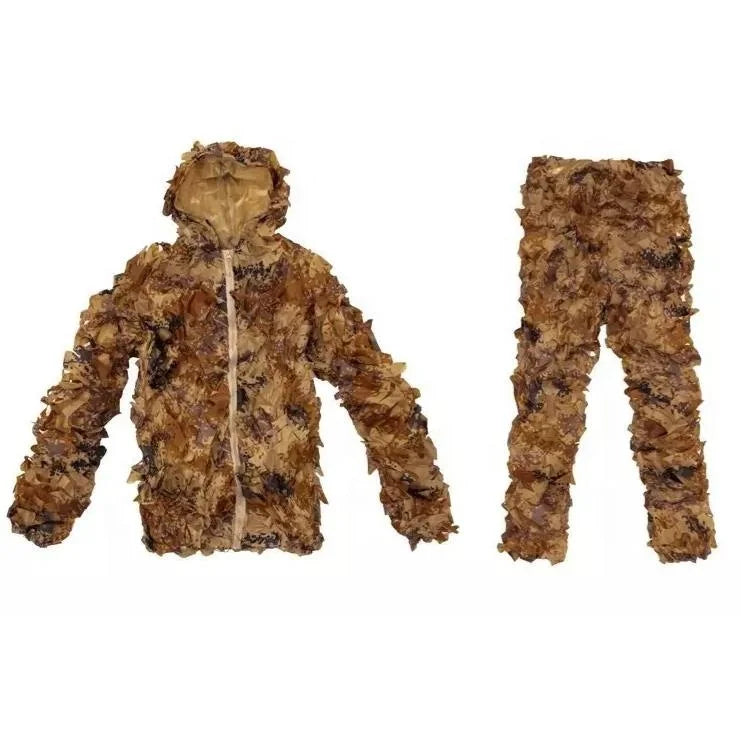 Tactical Uniform Desert Camouflage Ghillie Suit Camouflage Suit Set - Desert