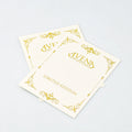 6 Different Colors Concise Custom Printing Thank You Cards Holiday Greeting Card