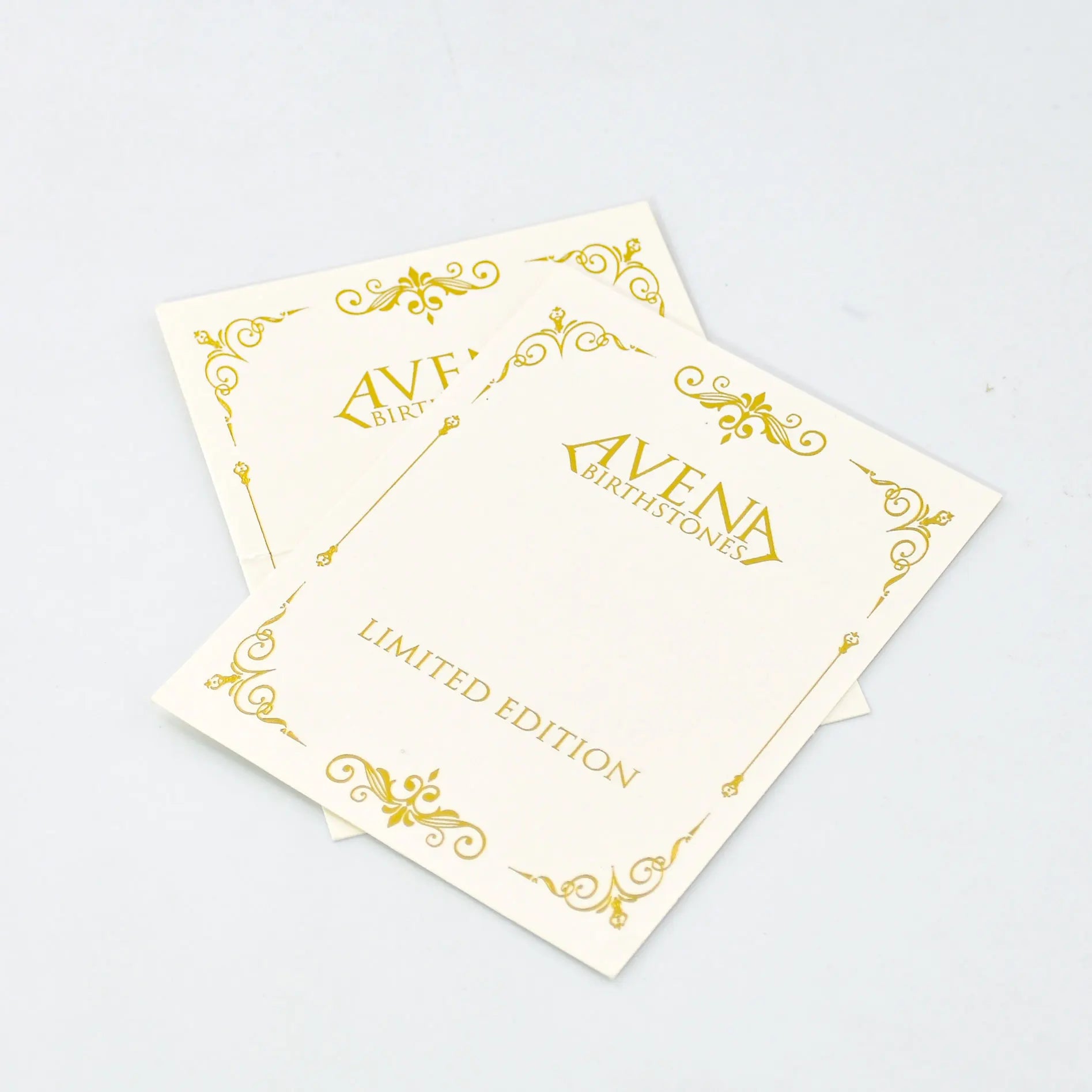 6 Different Colors Concise Custom Printing Thank You Cards Holiday Greeting Card