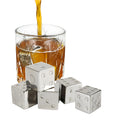 304 Stainless Steel Metal Whiskey Stones Ice Cube Reusable Ice Cubes Club Bar Stainless Steel Ice Cubes for Drinks