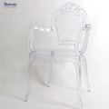 Clear Transparent  PC Sophia Chair Rental Luxury Event Banquet Dining Chair