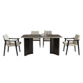 Stone Dining Table and Chair Modern Simple Dining Table Home Rock Slab Rectangular Luxury  Dining Table