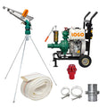 Diesel Engine Pump Garden Automatic Rotation Garden Sprinkler Farm Watering Spray Irrigation System for Agricultural