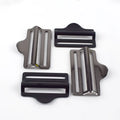 Meetee BF512 High-Grade Alloy Trapezoidal Adjustable Strap 40/50mm Telescopic Four-Position Buckle Bag Plate Hardware
