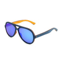 Brown 100% pure zebra wood sunglasses polarized sunglasses women wood bamboo UV400 Retro sunglasses