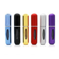 5ml Mini Perfume Atomizer Refillable Perfume Bottles Travel Sized Aluminum Perfume Atomizer Spray Bottle Cosmetic Container