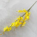 Multicolor-Yellow Modern Style Artificial Flower Decoration Mariage Autumn Quadrant Dancing Orchid