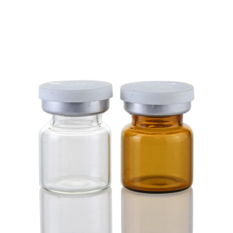 Wholesale Custom Glass Jar Vial Container Pharmaceutical Injection Bottle Vaccine Vial 5ml Schering Bottles