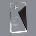 Shining Fashion's Creative Diamond Plaque Colorful Crystal Trophy Award Unique Crafted Crystal Craft Product