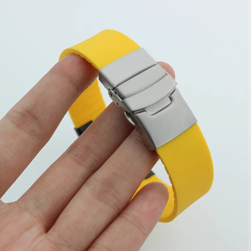 Debossed Silicone Wristbands Bracelet Stainless Steel Adjustable Silicone Kids Bracelet