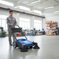New Plastic Walk-Behind Manual Floor Sweeper