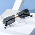 2261 Fashion Rimless Sunglasses Designer Metal square Sunglasses Men Women Sunglasses 2023