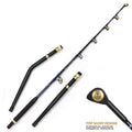 Cheap 130lbs 1.98M Ocean Trolling Pole Tuna Fishing Rod Bent Butt Saltwater Heavy Fishing Tuna Big Game Trolling Rod