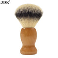 Custom Shaving Private Label Vegan Soft Synthetic Bristle Brush Bamboo Wood Beard Shaving Brushes