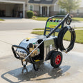 New Portable Light Duty Electric High-pressure Cleaner 200bar for Industrial Car Washing Metal/Coil Construction Cold Water