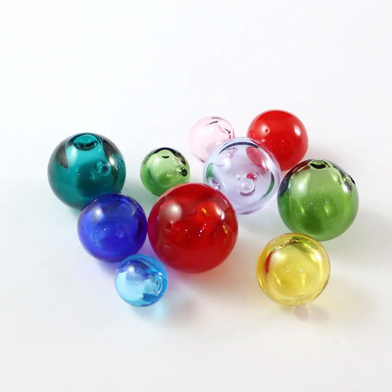 Pure Mini 12mm Glass Bead Essential Oil Diffuser for Aromatherapy Pendant Necklace and Bracelet Bangle Jewelry Accessories