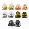Meetee KY2063 5# DIY Replacement Sewing Bag Zippers Head Accessories Luggage Garment Zinc Alloy D Ring Nylon Zipper Sliders