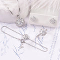 Newest Design Wedding D VVS Moissanite Sterling Silver 925 Jewellery Set Body Jewelry Set for Women