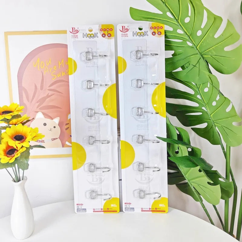 Heat-Resistant Adhesive Hooks for Tiles/Glass Stainless Steel & Acrylic Glue MegaBDM
