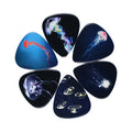 10%off Factory Wholesale Price Celluloid Guitar Plectrums 0.71mm OEM Cute Deep-Jellyfish logo Print  Custom Guitar Picks Sets