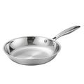 Fast Cooking Stainless Steel Non-Stick Wok Pan Double Handle Fry Skillet with Egg Pan for Induction Cooker