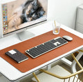 Hot Sale Large XXL Korean Style Office Computer Desk Mat Custom Leather Mouse Pad with Table Keyboard for Big Workstation