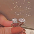 Gaby New Ring Fashion Open Wedding Rings  for Women Finger Ring Jewelry Wholesale Body Jewelry