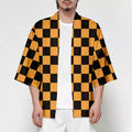 Fashion Oversized Digital Printing Boys Kimono Shirts Custom Polyester Cartoon Characters Men Japanese Kimono Shirts