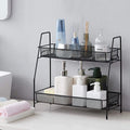 China Black Industrial Modern Sponge Shelf Kitchen Bathroom Storage Rack