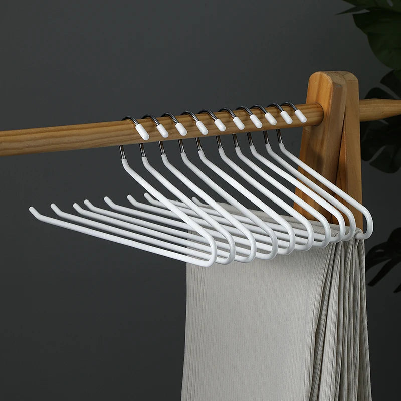 Factory Direct Sales Heavy Duty Metal Pants Racks Ladies Space-saving Ultra-thin Jeans Hangers