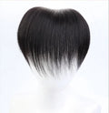 BMEIYI All V Loop Invisible Thin Skin PU Forehead Hairline Men Human Hair Toupee Frontal Bangs