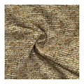 Fashion Style Manufacturer Knitted Polyester Cotton Spandex Lurexy Plaid Tweed Jacquard Garments Fabric for Dresses