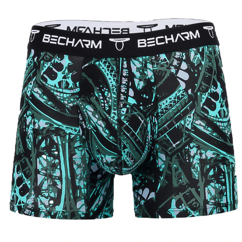 Men Solid Color Boxer Briefs 95 Cotton 5 Spandex Breathable Anti-Bacterial Underwear OEM ODM Wholesale Custom Logo Factory