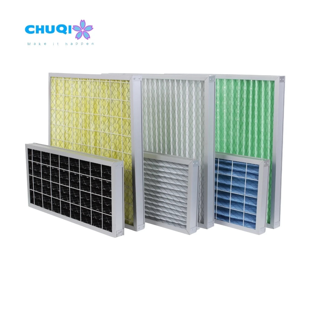 Pleated Furnace  Air Filter Factory Direct Sales Folded 16x25x1 Filter Multipurpose Clean Room HVAC System Furnace Air Filter