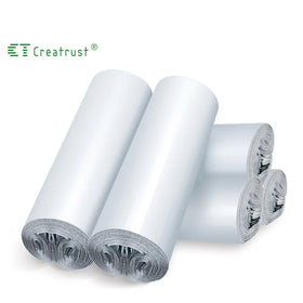 Creatrust Polyethylene Poly Mailing Bag Air Mail Waterproof Tearproof Biodegradable Handbag Zipper for Shoes Socks Packaging