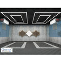 Hot Sale High Effective 2 square Ceiling Garage Lights Car Workshop Car Washing Detailing Light