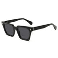 2025 Excellent Quality Star Rivet UV400 Shades Custom Logo Thick Square Frame Polarized TAC Lens Acetate Sunglasses