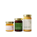 Transparent Thickened Glass Jar with Metal Lid Leak & Moisture Proof High Capacity Food Container for Honey Tea Kitchen Storage