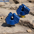 Sinodrills Rock Drilling Bits  Drag Bit Water Well Drilling 3 Wings Drag Bit 6 Inch