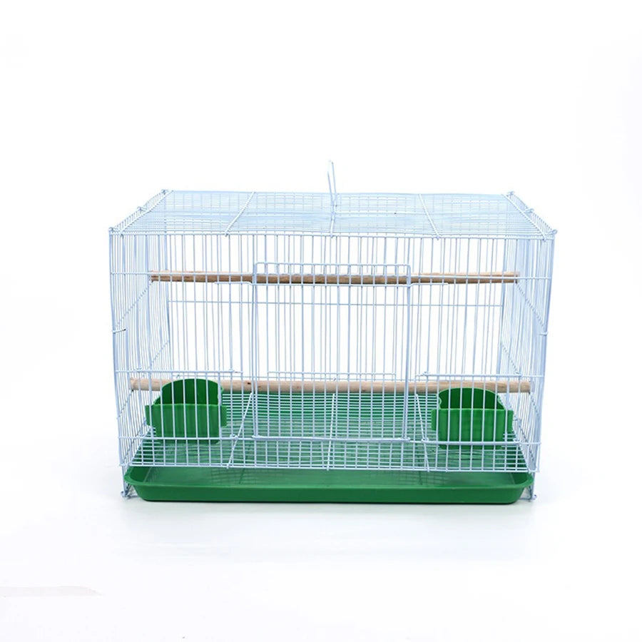 Wholesale Large Aviary Metal Wire Folding Animal Cage Bird Canary Breeding Cages Medium and Small Group Breeding China Bird Cage