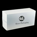 Customized Shoe Boxes and Logo Printing Empty Shoe Box Plastic Packaging Translucent Shoe Packing Boxes