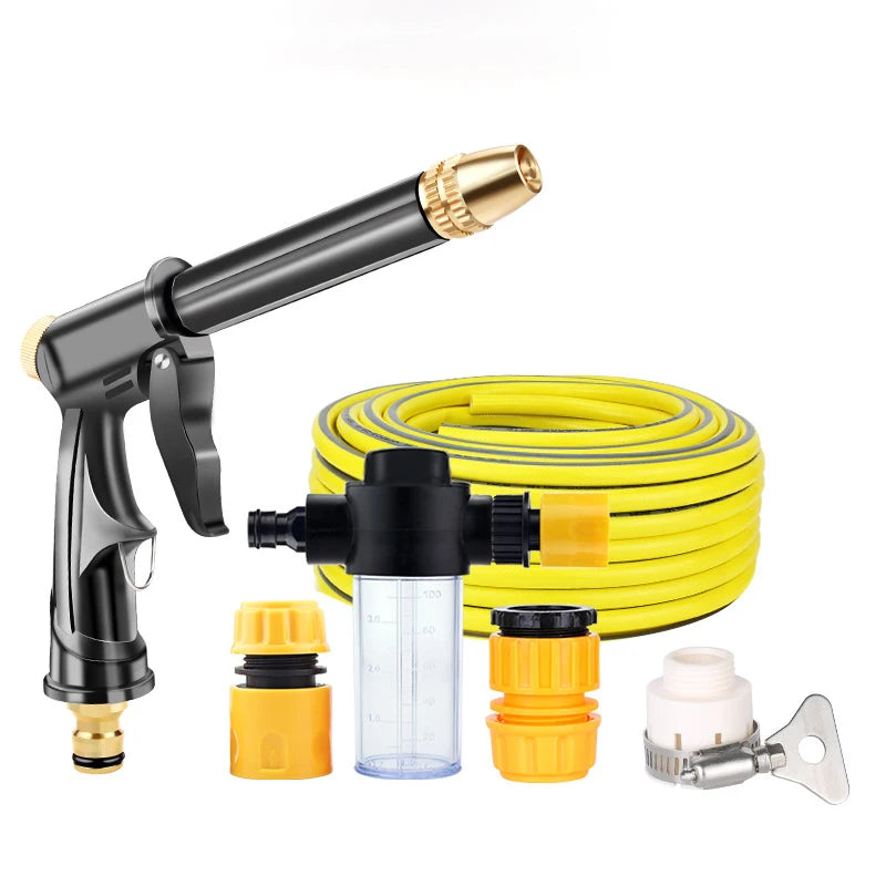 High Pressure Household Car Wash Water Gun Gardening Hose Nozzles Cleaning Sprinkler Kit Pet Dog Wash Bath