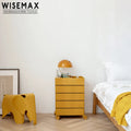 WISEMAX FURNITURE  Modern Design Multi-Layer Storage Cabinet Rotation Office Filing and Bedside Table with Simple Storage Drawer