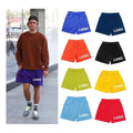 ODM Men's Gym Shorts 5 Inch Inseam Double Layer Sublimation Plain Polyester Custom Basketball Mesh Anti-Wrinkle Eco-Friendly