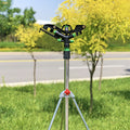 Titans ABS Impact Plastic Garden Sprinkler with Adjustable Rocker Arm for Garden Lawn Irrigation System